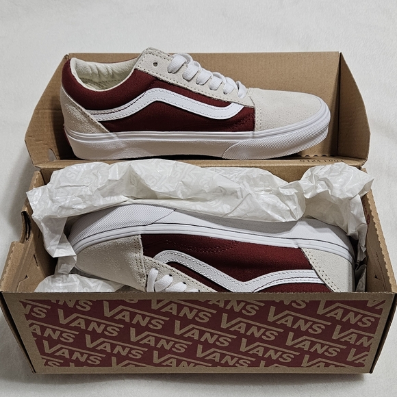 ⭐SALE⭐ Vans Old Skool Canvas Suede 'Fired Brick' - Picture 3 of 7